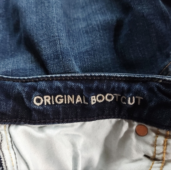 AE Dark Wash AirFlex+ Original Bootcut Jean Sz 28x30 - Picture 5 of 8